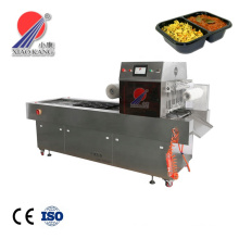 Production Packaging Equipment Automatic Continuous Vacuum MAP Tray Sealing Machine